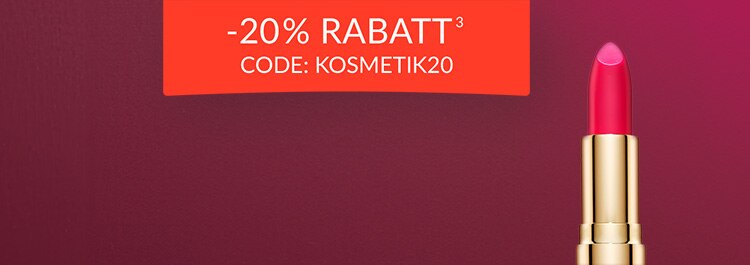 -20% Rabatt auf Beauty